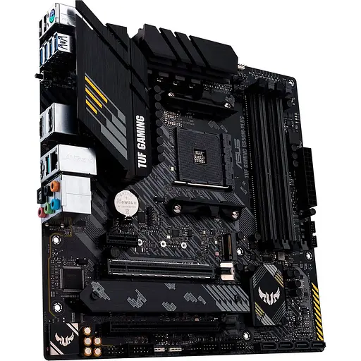 Материнская плата Asus TUF Gaming B550M-PLUS sAM4 B550 4xDDR4 M.2 HDMI DP mATX - фото 4