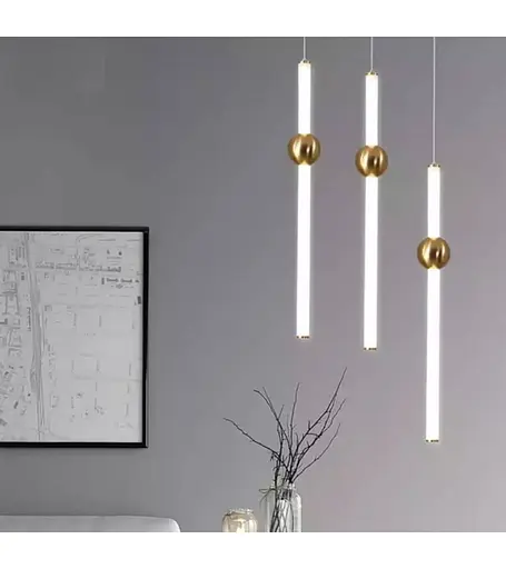 Люстра-подвес Romin Н-60 white/ gold белый - фото 2