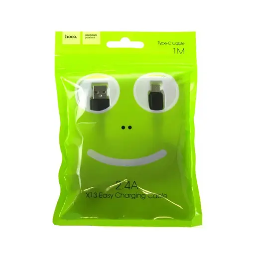 Кабель Hoco X13 Easy charged Type-C charging cable L-1 м Чорний - фото 2