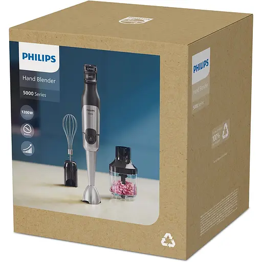 Блендер заглибний Philips Series 5000 чорний (HR2683/00) - фото 6