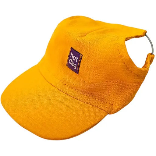 Кепка Hat-Dog 5/XL льон помаранчева з регульованою затяжкою 39