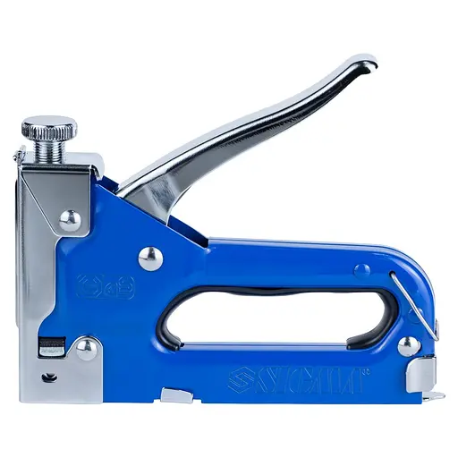 Степлер Sigma с регулятором для скоб 4-14мм (синий) (2821011) - фото 6