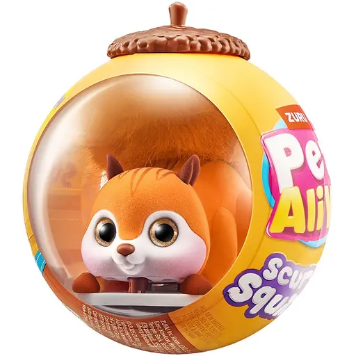 Интерактивная игрушка Pets Alive S1 – Белочка оранжевая (9565A)