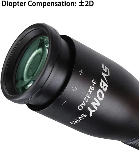 Приціл для мисливського прицілу SVBONY SV169 3-9x32 AO - фото 4