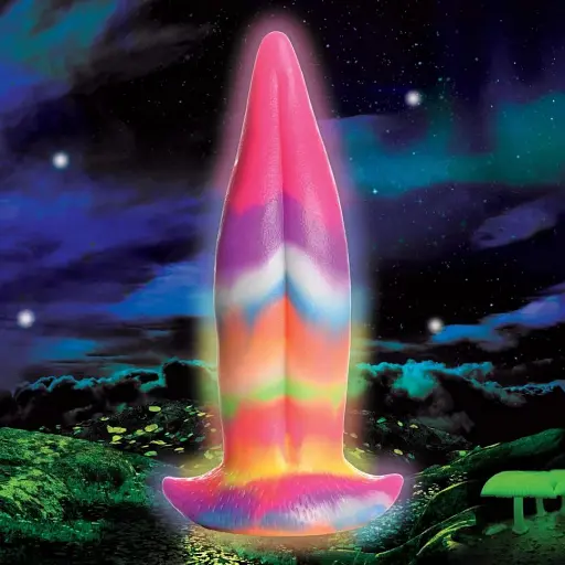 Фаллоимитатор Creature Cocks Unicorn Kiss Glow-In-The-Dark 21.3 см мульти - фото 6
