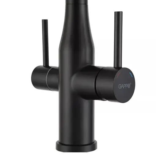 Змішувач для кухні Gappo з виходом для питної води, з гнучким виливом G4399-76 - фото 4