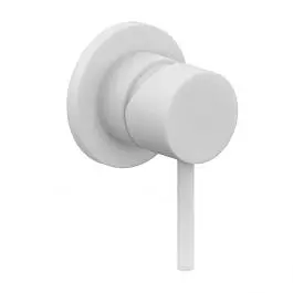 Змішувач для душу Paffoni Light Ø70 мм white matt LIG010BO70, Білий матовий - фото 1