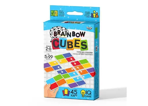 Настольная игра Danko Toys Brainbow Cubes (G-BRC-01-01)