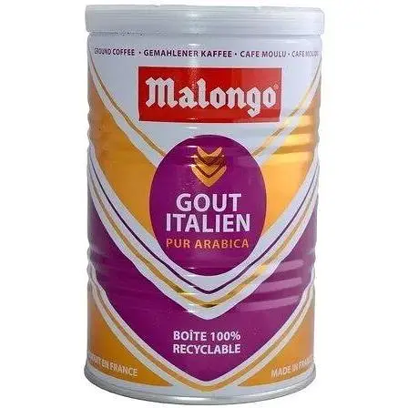 Кофе молотый Malongo gout Italien ж/б 250 г - фото 1