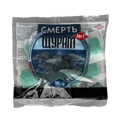 Тістоподібний засіб від гризунів Італ Тайгер Смерть Щурам №1 200 г