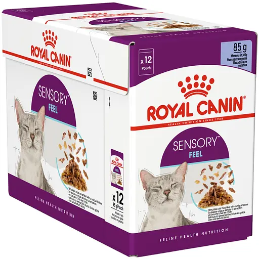 Влажный корм для взрослых кошек Royal Canin Sensory Feel Gravy кусочки в соусе 1.02 кг (12 шт. х 85 г)