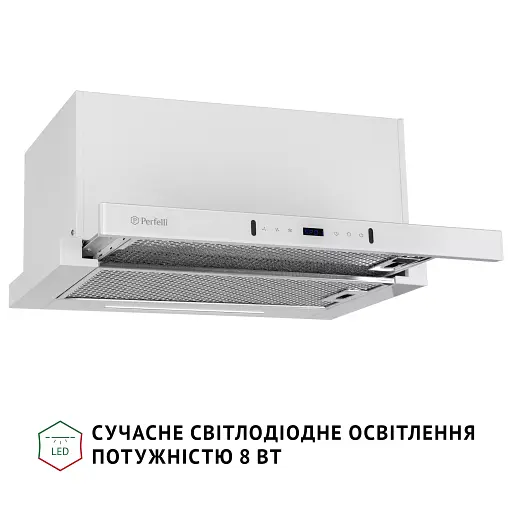 Вытяжка телескопическая PERFELLI ISEO 6PWX BIANCO - фото 9