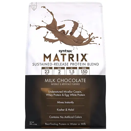 Протеїн Matrix, 2.27 кг Молочний шоколад Syntrax fit0013534 - фото 1