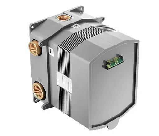 Душова система прихованого монтажу Imprese Smart click верхній душ 255x255 мм хром ZMK1024010302, Хром - фото 6