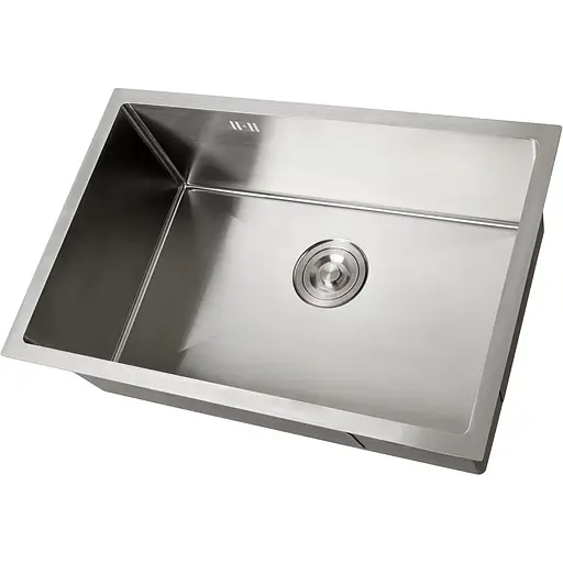 Комплект кухонної мийки та змішувача Nett з нержавіючої сталі NS-6845