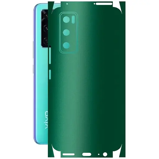 Захисна плівка StatusSKIN для Vivo V20 SE Корпус Вініл Зелена - фото 1