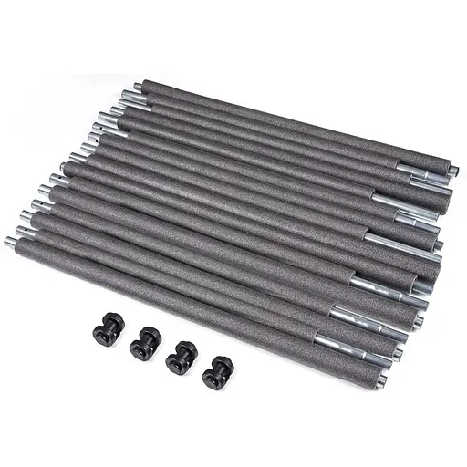 Батут Hop-Sport 16ft (488см) зелений із внутрішньою сіткою - фото 9