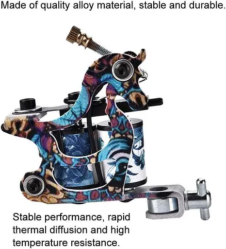 Професійна машина для татуювання зі сплаву мідна котушка шейдер-пістолет - фото 5