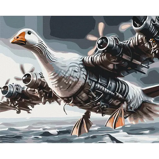 Картина по номерам на подрамнике Brushme Bombogini gusini