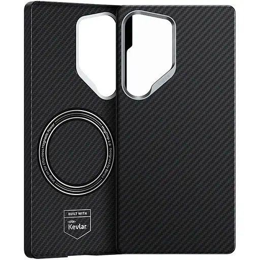 Чохол Benks ArmorAir Kevlar Case 600D Magnetic для Samsung Galaxy S25 Ultra Black (6948005949242) [141721] - фото 2