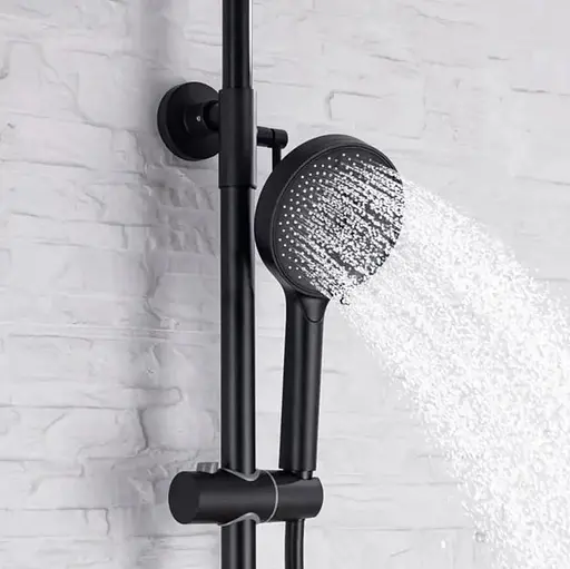 Душова система Dusel Marella Black (247307000), Чорний матовий - фото 7