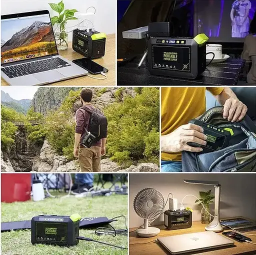 Портативна електростанція Marbero 88Wh 24000mAh зовнішній акумулятор - фото 2