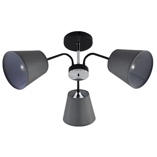 Декоративная люстра VALESO V XA1459/3 BK+CR - фото 2