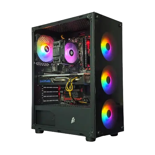 Ігровий ПК Apis (RX 580 8GB / Ryzen 5 2600 / 16GB DDR4 / SSD 480GB)