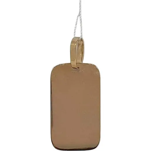 Золотая подвеска Favoritum для гравировки. 310048