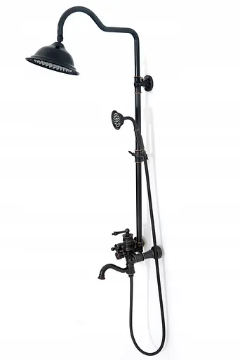 Душова система Rea Vintage чорний REA-P2367, Чорний - фото 2