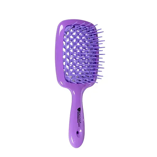 Щітка для волосся Salon Professional SP0099 SL масажна, продувна 20 см фіолетова - фото 2