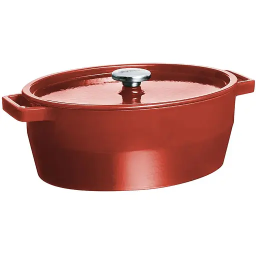 Каструля Pyrex Slow Cook чугунна 5.8 л червона (SC5AC33)