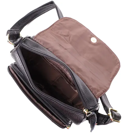 Сумка Vintage из натуральной кожи 23.5х17х10 см sum0029020 - фото 6