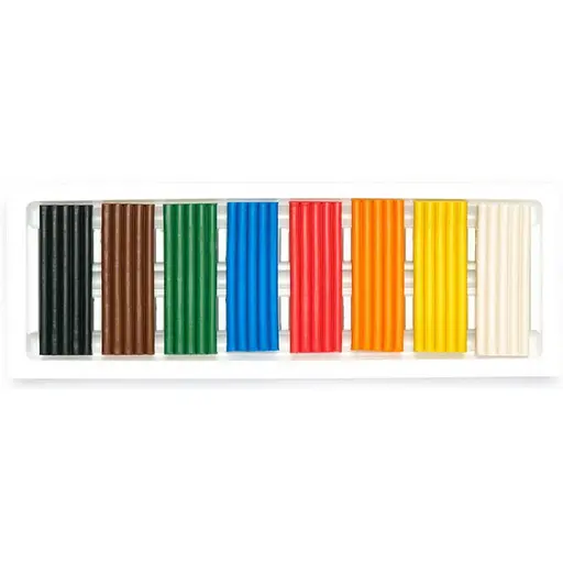 Пластилин прямоугольный 303116002-UA 8 цветов - фото 2