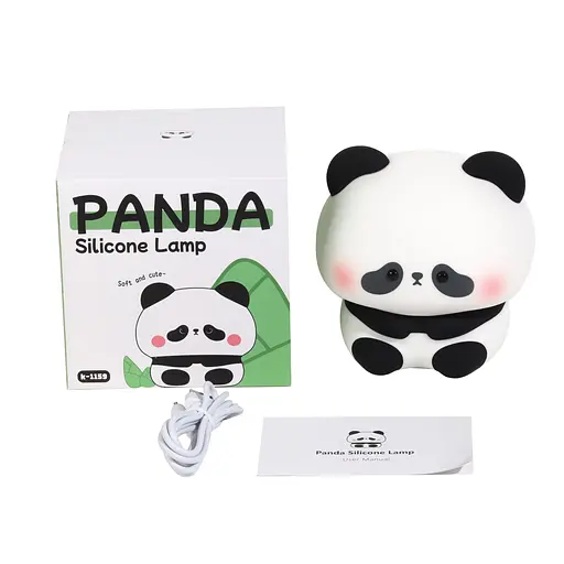 Силиконовый беспроводной ночник "Панда" - фото 6