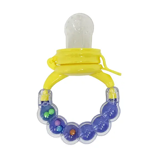 Ниблер для прикорма младенцев MGZ-0005(Violet) с погремушкой - фото 3