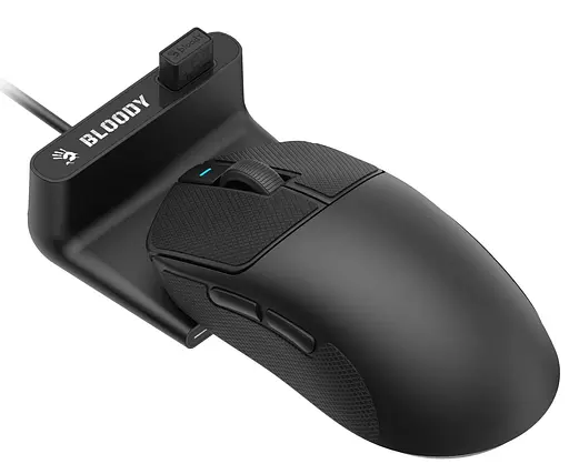 Мышь Bloody R77 Ultra Dock Black (R77 Ultra Dock (Black)) - фото 2