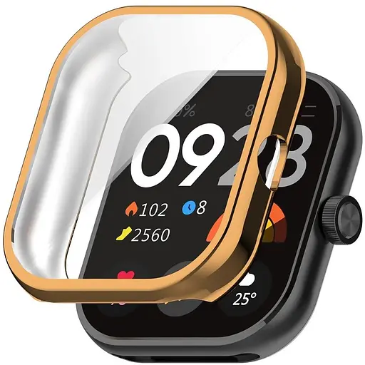 Захисний чохол Tamister для смартгодинника Redmi Watch 4 рожеве золото