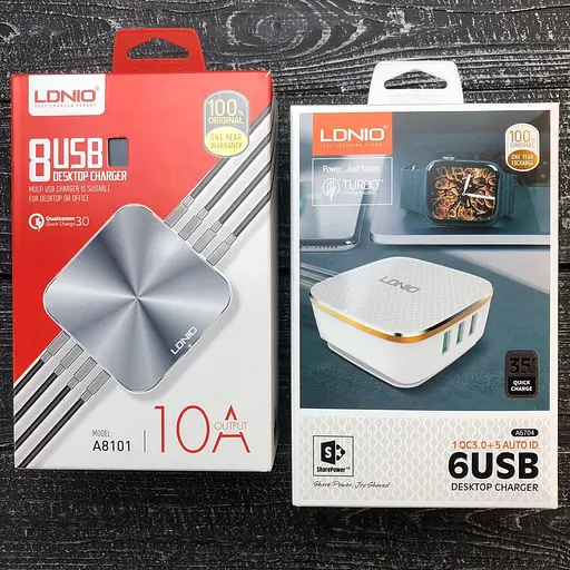 Мережевий хаб LDNIO A8101 8xUsb портів 10A QC3.0 1.5m - фото 2