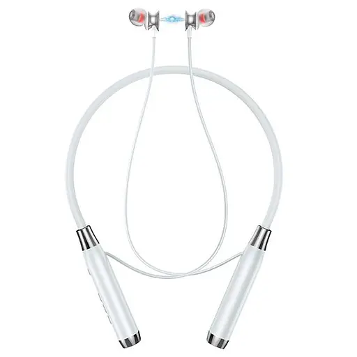 Навушники бездротові Hoco ES62 Pretty neck-hang BT5.3 earphones, TF 32GB, 800mAh, 120h, 96 см, gray - фото 2