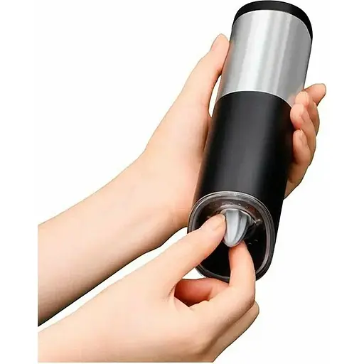 Подрібнювач солі та перцю Circle Joy Sensor Silver (CJ-EG03) [93882] - фото 3