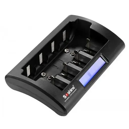 Зарядний пристрій — станція для батарейок Soshine LCD Universal Charger CD-1 - фото 1