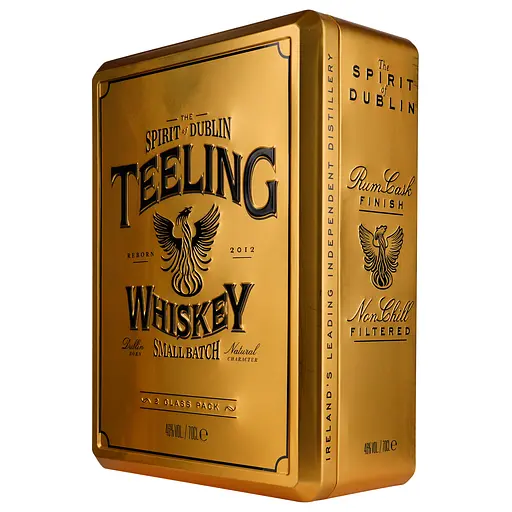 Уценка. Виски Teeling Small Batch Irish Whiske, 46%, 0,7 л + 2 бокала (27846) - фото 3