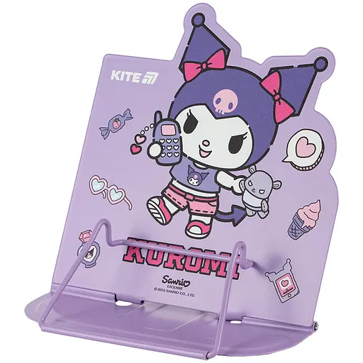 Подставка для книг Kite Kuromi металлическая (HK25-392-2) - фото 2