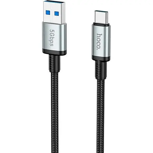 Кабель Hoco USB To Type-C USB 3.0 excellent speed cable US10 0.5 м 3A 5Gbps