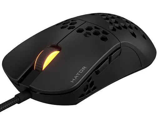Мышь HATOR Stellar PRO USB Black (HTM-540) Б/у - фото 3