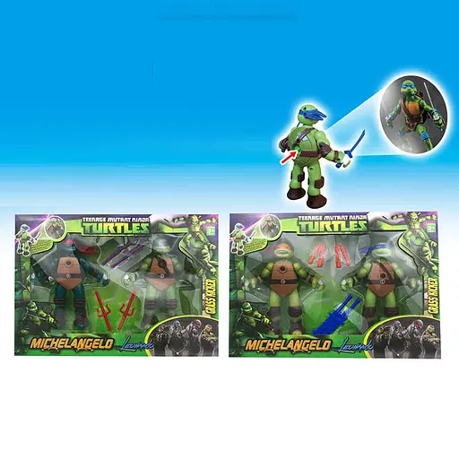 Набор героев Черепашки Ниндзя, 0811-1/2 - фото 2