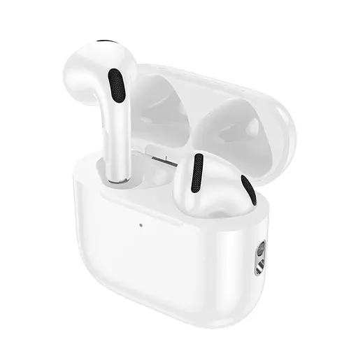 Навушники бездротові TWS Borofone BW64 вкладиші білий - фото 2