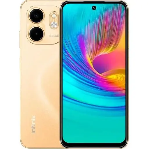 Смартфон Infinix Smart 9 (X6532) 4/128Gb Sandstone Gold (золотистий) - фото 1