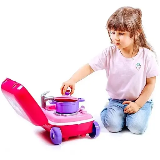 Игровой набор Technok Toys Кухня в чемоданчике ТехноК (6061), 6 предметов - фото 2